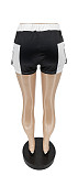 Summer Women Patchwork Beachwear Sheath Elastic Shorts WSY-5822