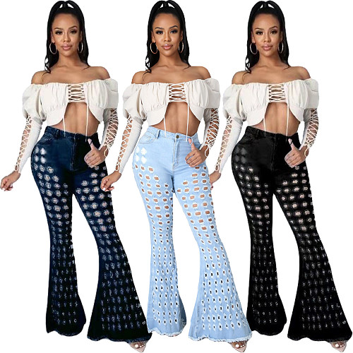 Good Vibes Bell Jeans LA-3273