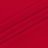 2021 Autumn Women Party Clothes Solid Color Bodycon Long Sleeve O Neck Irregular Ruffle Tops Blouse FSX-290