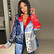 Paisley Print Single Breasted Office Lady Blazer GLS-10015