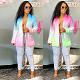 XS Printed Full Sleeve Single Breasted Blazers GLS-10017