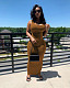 Solid Color Sleeveless Skinny Stretch Maxi Dress ANDI-0801