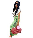 Solid Tassel Pockets Fleece High Waist Sweatpants MOF-6652