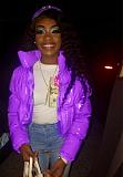 Winter Warm Glossy Cotton Down Jacket RS-0823