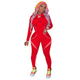 Long Sleeve T-shirt Fitness Yoga Pants Set TE-4078