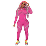 Long Sleeve T-shirt Fitness Yoga Pants Set TE-4078
