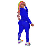 Long Sleeve T-shirt Fitness Yoga Pants Set TE-4078