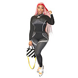 Long Sleeve T-shirt Fitness Yoga Pants Set TE-4078