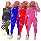 Long Sleeve T-shirt Fitness Yoga Pants Set TE-4078