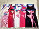 Pattern Print Sleeveless Basketball Jersey Dress SHD-9366