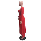 Crop Bra Top Wide Leg Pants Long Cardigan Set
