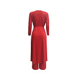 Crop Bra Top Wide Leg Pants Long Cardigan Set