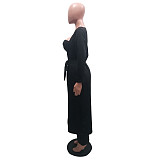 Crop Bra Top Wide Leg Pants Long Cardigan Set