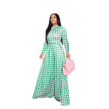 Print Long Sleeve Crop Top Wide Leg Pants Set