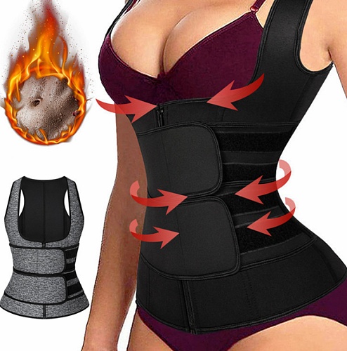 Neoprene Sauna Waist Trainer Workout Vest