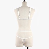 See-Through Mesh Push-up Bra Set FQQ-1588
