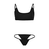 Lingerie Beachwear Small Bikini Set Three Point
