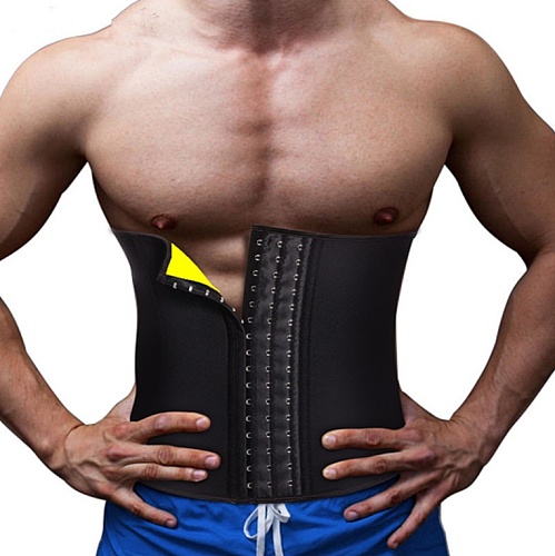 Men Waist Trainer Corset Sauna Sweat Trimmer Belt