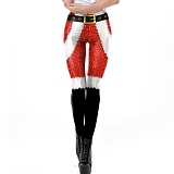 Christmas Funny Printed High Waist Leggings