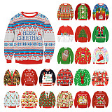 Christmas Pullover Long Sleeve Sweatshirts