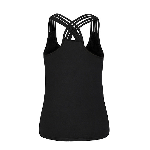 Halloween Party Beauty Back Strap Vest Tops