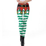 Christmas Funny Printed High Waist Leggings
