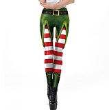 Christmas Funny Printed High Waist Leggings
