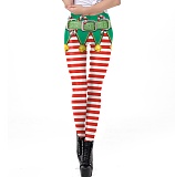 Christmas Funny Printed High Waist Leggings