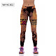 Halloween Print Skinny Stretch Pants