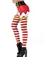 Christmas Print High Waist Leggings Pants