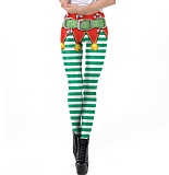 Christmas Funny Printed High Waist Leggings