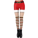 Christmas Funny Printed High Waist Leggings