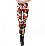 Christmas Funny Printed High Waist Leggings