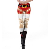 Christmas Funny Printed High Waist Leggings