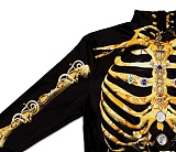Halloween Print Tight-fitting Long Sleeve Dress