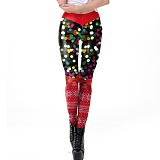 Christmas Funny Printed High Waist Leggings