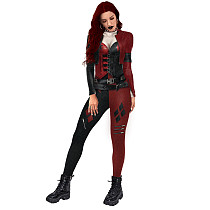 Halloween Costumes Print Cosplay Jumpsuit Halloween Costumes Print Cosplay Jumpsuit
