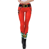Christmas Funny Printed High Waist Leggings