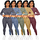 Long Sleeve T Shirt Pencil Pants Set
