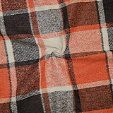 Classic Plaid Single-breasted Woolen Coat SH-390225