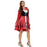 Little Red Riding Hooded Cosplay Dress Set MRP-9013