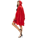 Little Red Riding Hooded Cosplay Dress Set MRP-9013