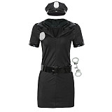 Halloween Cosplay Costume Policewoman Dress MRP-059