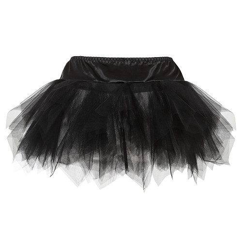 Gothic Steampunk Mini Tutu Tulle Corset Skirt ONY-999