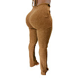 Sweater Cardigan+Bra+Long Pants Set ASL-6519
