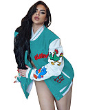 Embroidered Single-breasted Baseball Jacket MEM-88401