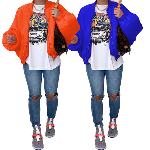 Padded Warm Bat Sleeves Down Jacket Coat AIL-193