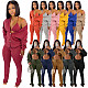 Sweater Cardigan+Bra+Long Pants Set ASL-6519