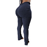 Sweater Cardigan+Bra+Long Pants Set ASL-6519