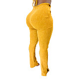Sweater Cardigan+Bra+Long Pants Set ASL-6519